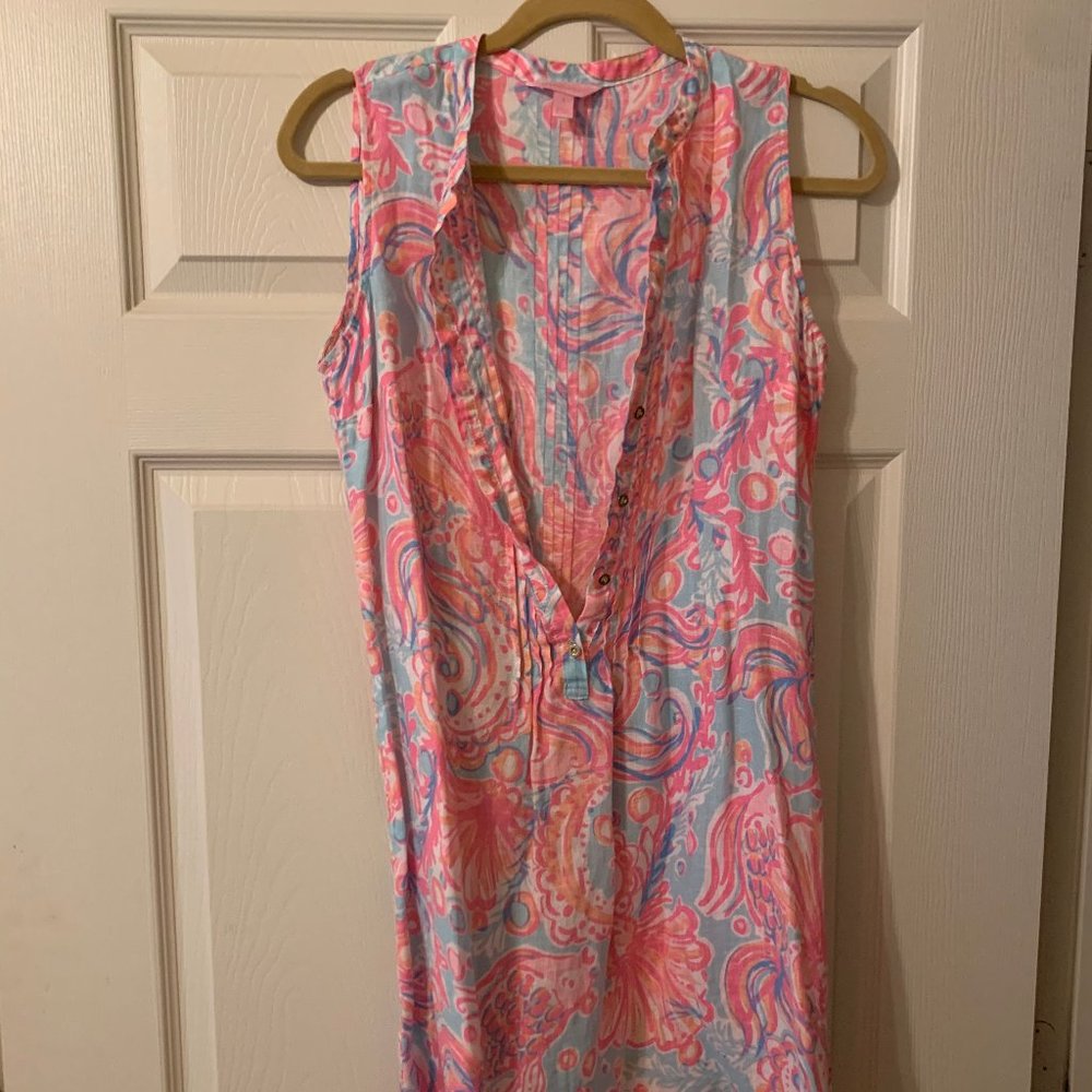 Lilly Pulitzer SLEEVELESS SARASOTA TUNIC DRESS